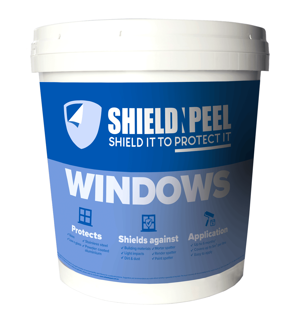 Shield n Peel Windows 15L Bucket 2023